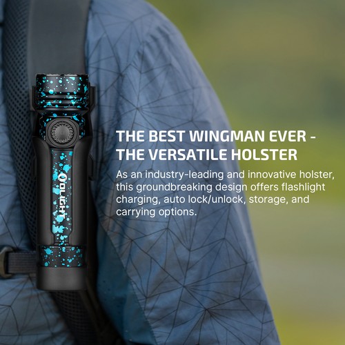OLIGHT Seeker 4 Pro High Power Flashlight 4,600 Lumens LED Torch Dual Charging - Picture 7 of 15