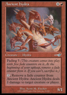 MTG Magic the Gathering Ancient Hydra (76/143) Nemesis LP