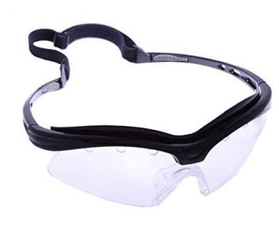 Python M3 Racquetball/Squash/Pickleball Eyewear (Eyeguard) (and Clear Black
