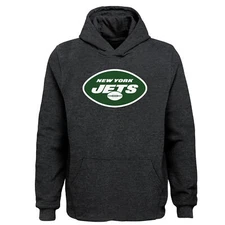 Outerstuff NFL New York Jets Youth Primary Logo Team Color Fleece Hoodie
