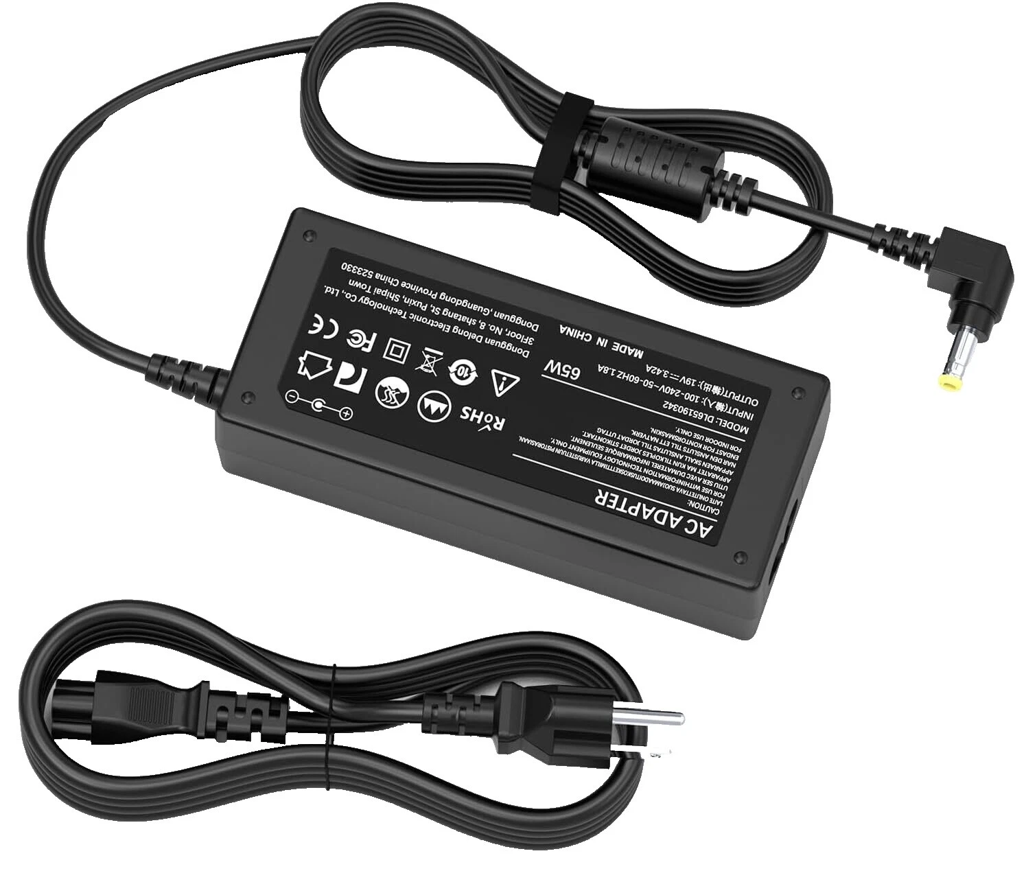 笔记本电脑电源交流和直流适配器/充电器适用于东芝 Satellite