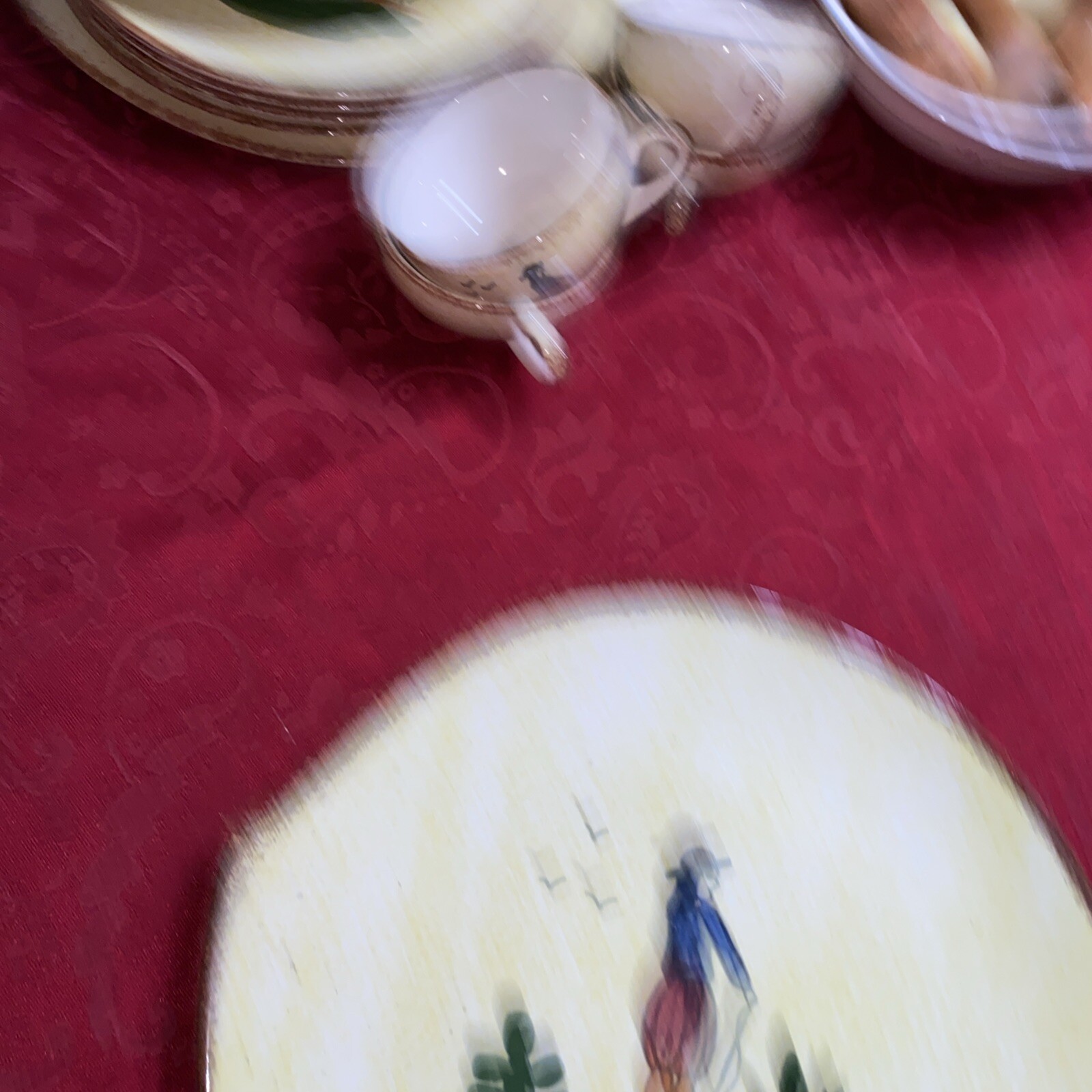 Blue Ridge Southern Potteries 12-Inch Normandy Serving Plate