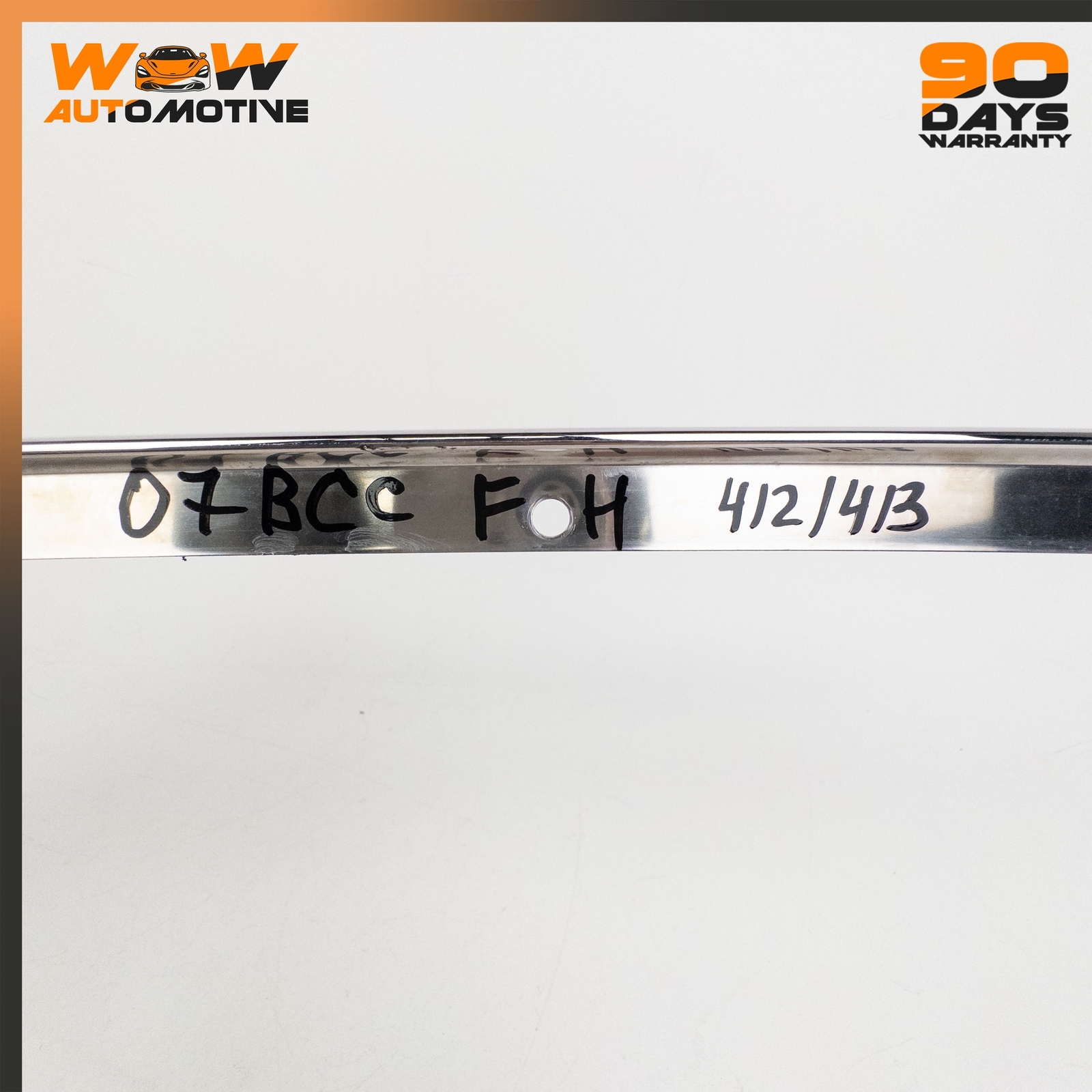07-11 BENTLEY CONTINENTAL GTC FRONT WINDSHIELD MOLDING TRIM COVER SET OEM