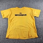 The University Of Michigan Wolverines Mens Xl Ncaa College Embroidered Flet