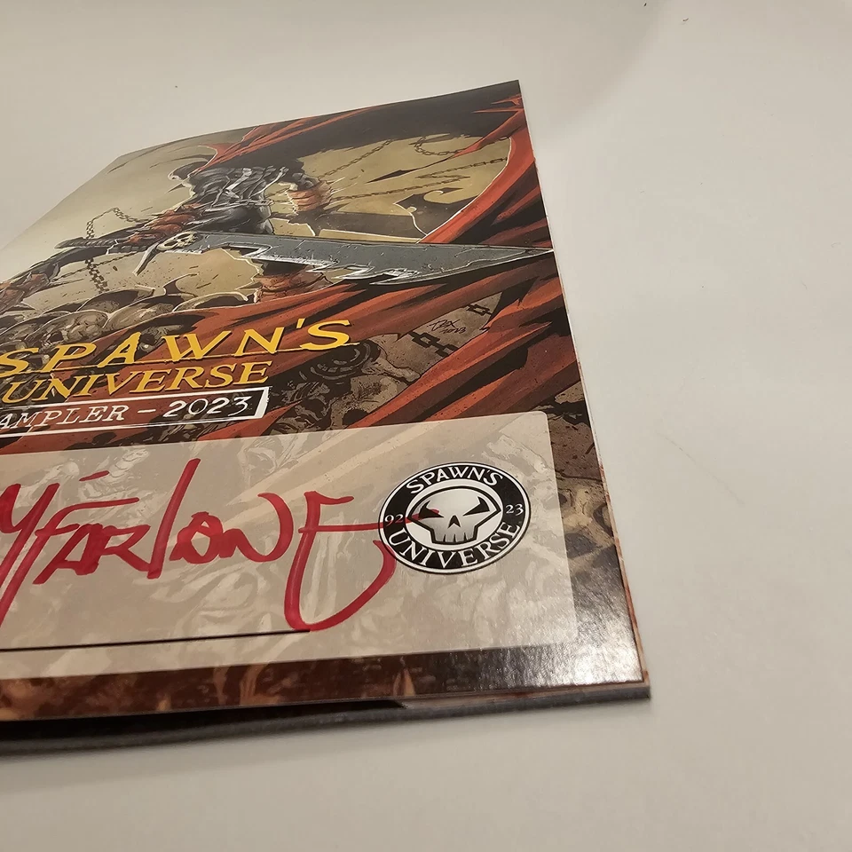 NYCC 2023 Autographed Todd McFarlane Spawn’s Universe Image Panel Signed 250 - Image 3 of 4