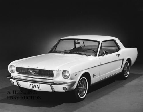 Ford Mustang 1964 - modèle de voiture neuf introduction campagne de presse 1964 -photo - Photo 1/1