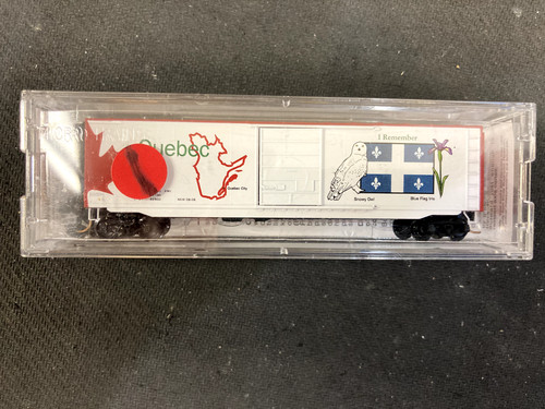 Escala N ***QUEBEC** vagón de carga provincial canadiense, QC 1867 - Micro trenes 07700152 | Zustand: New