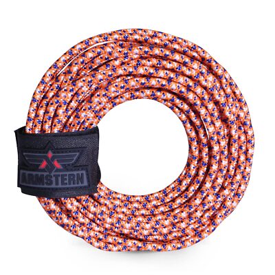 Armstern 50FT 1/4'' Rope Solid Braided Nylon Rope  Heavy Duty All Purpose