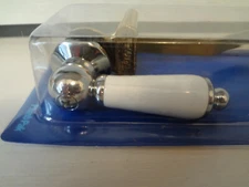 PlumbPak Flush Lever Premium - Front Mount PP835-73 - Chrome/White