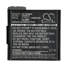 BATTERIE 10400mAh 1013591-01 For Sokkia SHC-5000, Topcon FC-5000, Carlson RT3