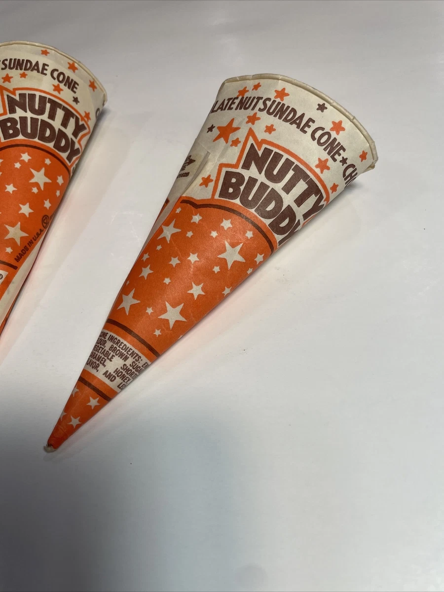 Nutty buddy ice cream cones deals