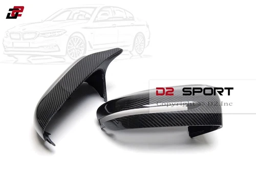 Replacement Carbon Fiber M Style Side Door Mirrors fits for BMW G30 G31 5-Series