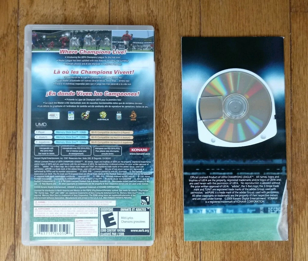 Pes 2014 Psp Jogo Umd Original Playstation Game Futebol Top