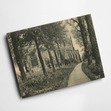 A4 PRINT - Vintage Cambridgeshire - The Church, Elsworth