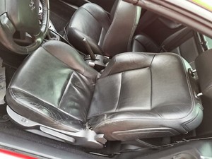 Leder Sitze Innenausstattung schwarz  Peugeot 207 CC