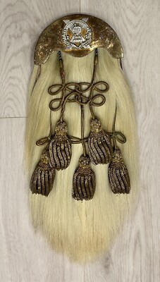 Gordon Highlanders Officer s Levee Dress Sporran. Schottisch