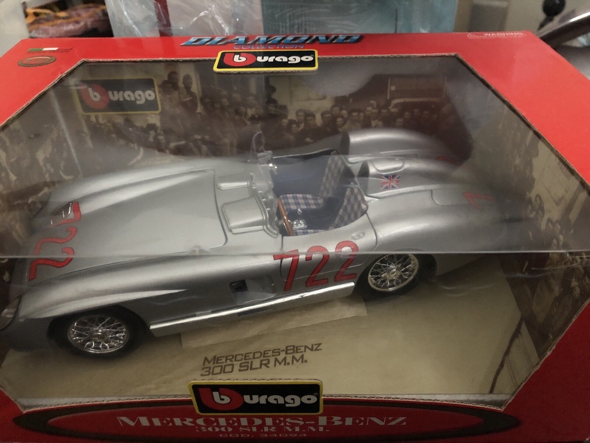 Bburago mercedes benz 300 slr 1/18 Scale Burago diamond Collection 