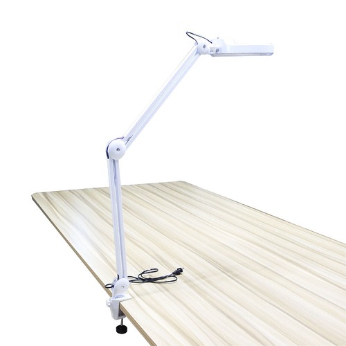 8 x ingranditore lampada led luce ingrandimento vetro lente scrivania morsetto tavolo strumento gioielli - Foto 9 di 18