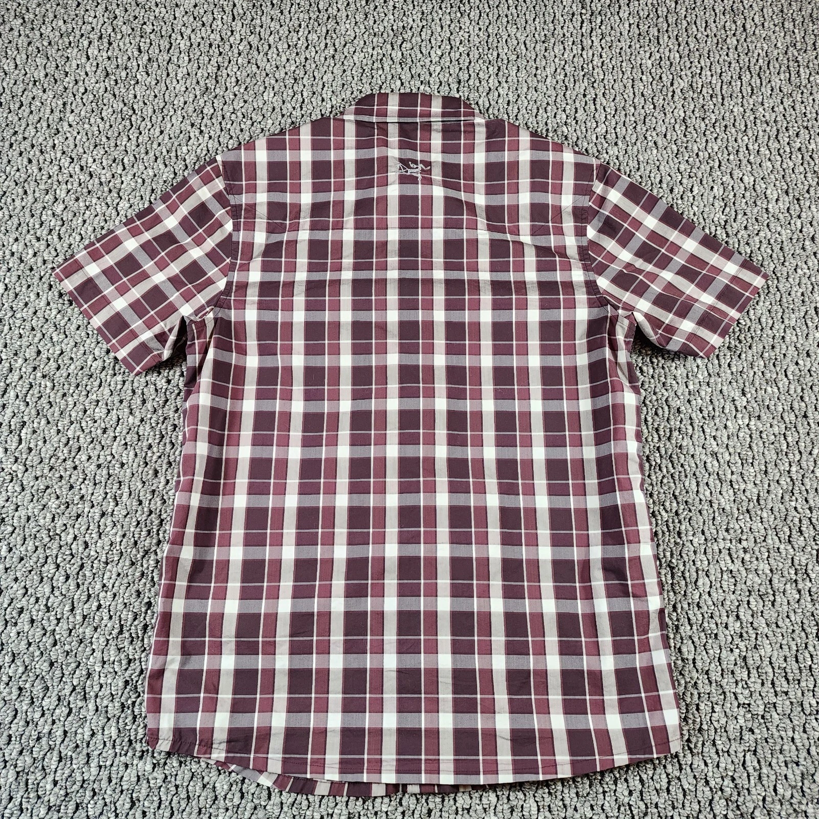 arcteryx plaidd short sleeve button shirt