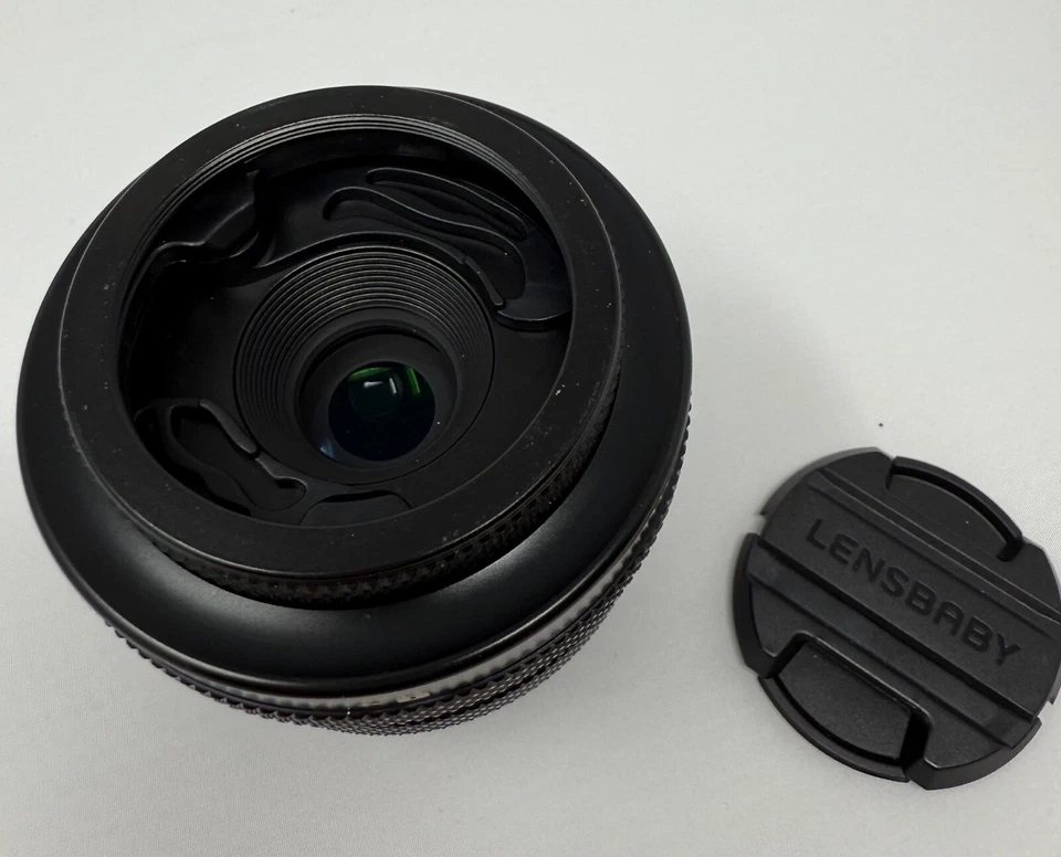 LENTE OJO DE PEZ ULTRA ANCHO + LENTE MACRO PARA Lensbaby Sol 45 mm f/3,5 Lente para Sony E Foto 3 de 4