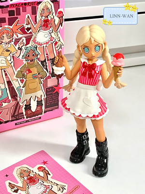 Genuine POP MART Peach Riot Rush Hour Series Blind Box Figure - Poppy Ice Cream 