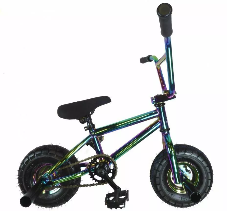 Limited Edition 1080 Kids Freestyle Stunt Neo Chrome Jet Fuel Mini BMX Bike