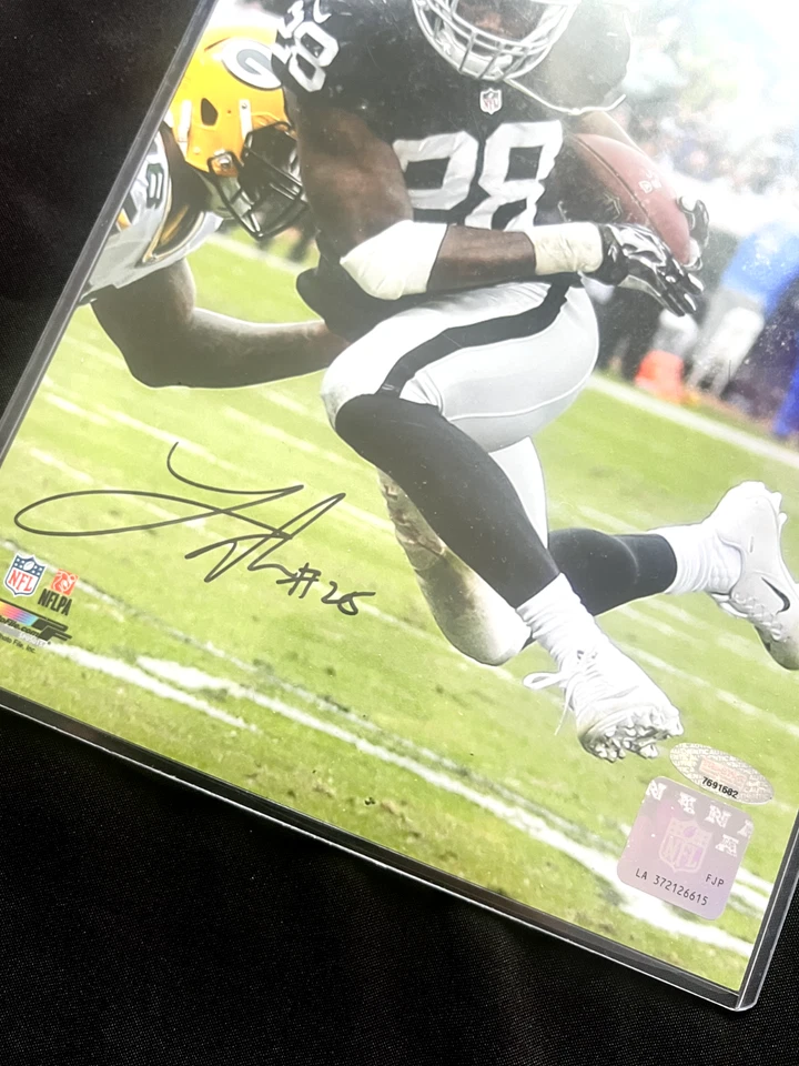 Latavius Murray Hand Signed Autographed 16x20 Photo Oakland Raiders TRISTAR - Image 3 of 4