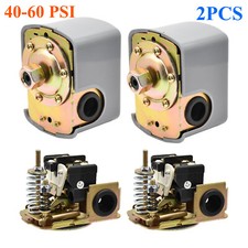 2PCS 40-60 PSI Well Water Pump Pressure Contr...