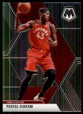 2020-21 Panini Contenders License to Dominate Pascal Siakam Toronto Raptors #19