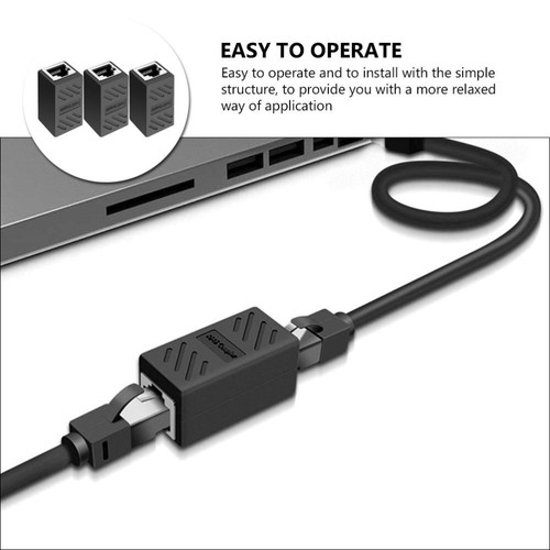 3 Pcs Network Cable Connector Extension Adapter Ethernet Extender - Afbeelding 6 van 12