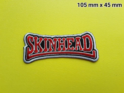 Skinhead Sew / Iron On Patch Ska Reggae Rocksteady Oi Oi Skinhead Way Of Life