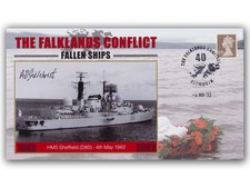 Alasdair Gilchrist Autograph | HMS Sheffield | Falklands Veteran