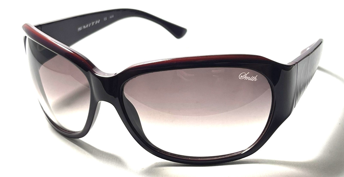 SMITH OPTICS CAMEO TLT Optics Red Pearl Purple Plastic Wrap Women's Sunglasses View 2