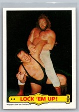 Big John Studd Lock 'Em Up! 1985 Topps WWF Pro Wrestling Stars #23