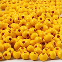Holzperlen 10Mm, Bastelmaterial, Diy Schmuck, Kreativset, Naturholz, 100 StüCk
