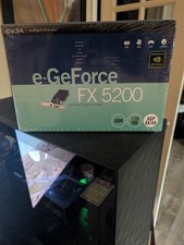 EVGA NVIDIA GeForce FX 5200 128A8N303L2 128MB DDR SDRAM AGP 4x/8x Graphics...