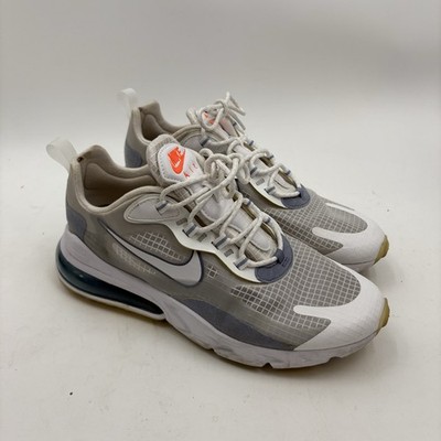 Size 9 Men s Nike Air Max 270 React White Pure Platinum White CT1265-100