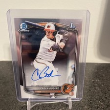 2025 Bowman Draft Caden Bodine Base 1st Bowman Auto #CPA-CB - Baltimore Orioles