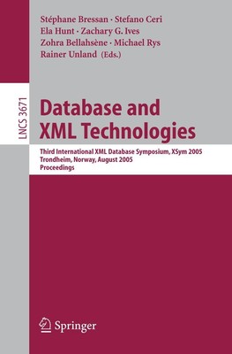 Database and XML Technologies Stéphane Bressan