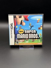 New Super Mario Bros - Nintendo DS CIB Game, Manual, Box Clean Tested Authentic