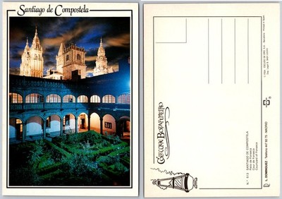 Continental Santiago De Compostela Cathedral Postcard