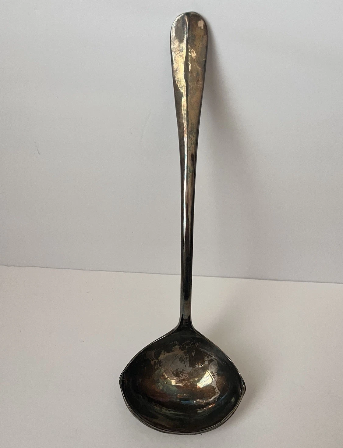 Vintage Silverware Rogers Smith & Co. Silverplate 13" Ladle Punch Bowl Spoon