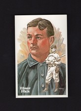 #92 ELMER FLICK, Indians ~ Perez-Steele HOF limited edition art postcard EXC.
