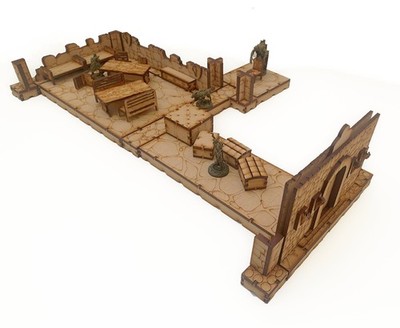 Minion Quarters - Dragon Dungeon Set: 28mm Gelände, Möbel für DnD, Pfadfinde
