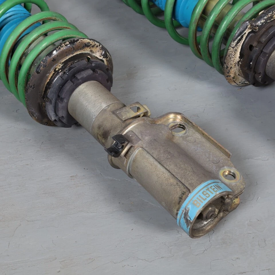 1995-1998 Porsche 911 993 Bilstein Front Coilover Struts Shocks Set Used Foto 4 de 4