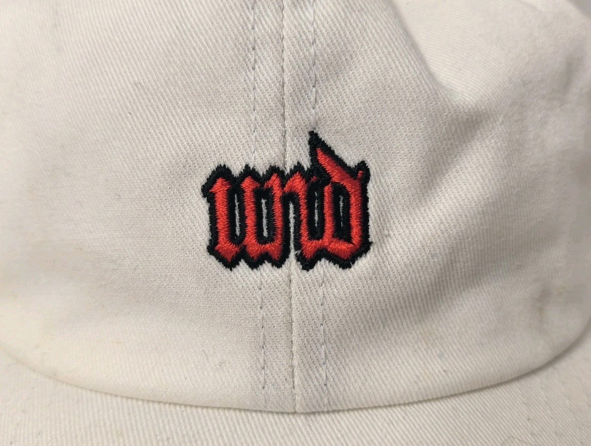 RARE Undefeated Escobar Strapback Cap Hat - White - image 3