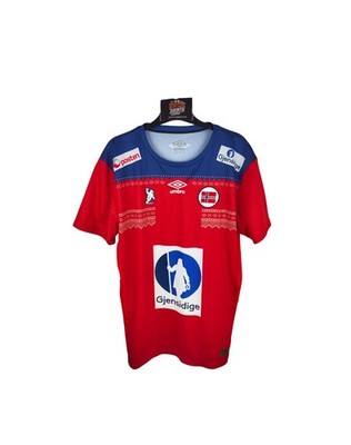 Norwegen Heim Handball Trikot 2017-2018 Trikot Umbro Jersey