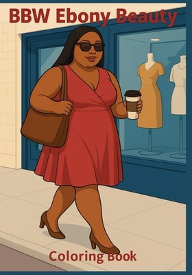 BBW Ebony Beauty Coloring Book: Compact Size for Women on the Go