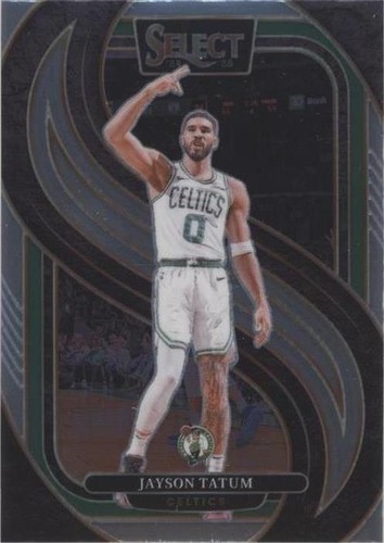 2024-25 Select Basketball Jayson Tatum Premier Level Blue Prizm
