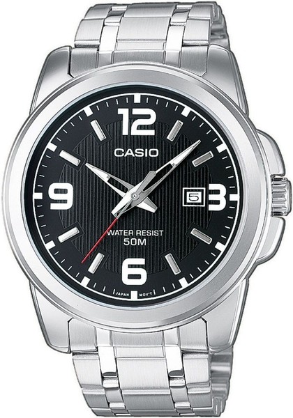 Casio Casio Collection Silber Herren Armbanduhr MTP-1314PD-1AVEF-image